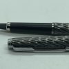 Rare stylo plume PARKER 180 Torsade 1980's plume or 18k oversize – Image 2
