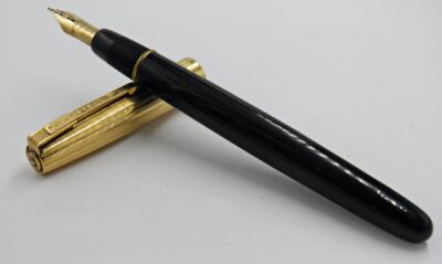 Plume WATERMAN IDEAL DUO 7 1940's plume or 18k keyhole – Image 8