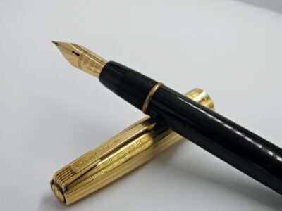Plume WATERMAN IDEAL DUO 7 1940's plume or 18k keyhole – Image 6