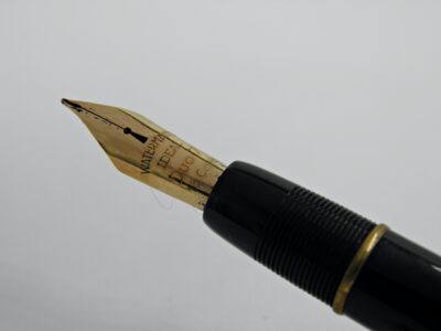 Plume WATERMAN IDEAL DUO 7 1940's plume or 18k keyhole – Image 5