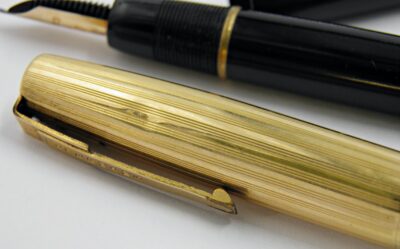 Plume WATERMAN IDEAL DUO 7 1940's plume or 18k keyhole – Image 2