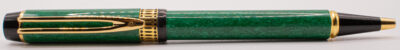 Stylo bille MAN 100 Patrrician laqué  Vert Emeraude 1990's NEUF