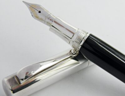 Stylo plume MONTEGRAPPA METROPOLITAN ARGENT série limitée 1999 – Image 6