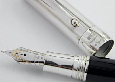 Stylo plume MONTEGRAPPA METROPOLITAN ARGENT série limitée 1999 – Image 4