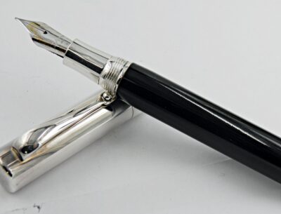 Stylo plume MONTEGRAPPA METROPOLITAN ARGENT série limitée 1999 – Image 3