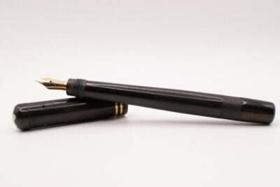 Stylo plume SAFETY PEN MONTBLANC N°2 1925 plume oblique – Image 4