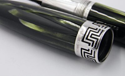 Stylo plume MONTEGRAPPA EXTRA 1930 Vert marbré – Image 2