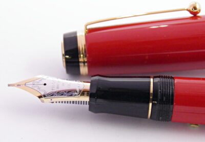 Gros stylo plume PILOT CUSTOM URUSHI LAQUÉ ROUGE 2000's – Image 8