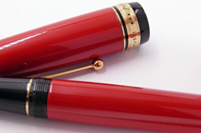 Gros stylo plume PILOT CUSTOM URUSHI LAQUÉ ROUGE 2000's – Image 5