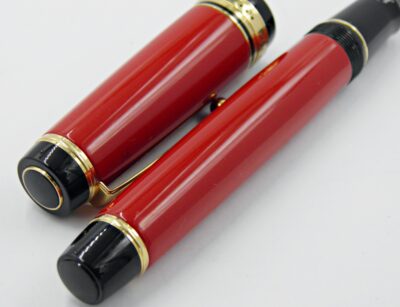 Gros stylo plume PILOT CUSTOM URUSHI LAQUÉ ROUGE 2000's – Image 4