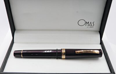 Stylo plume OMAS MILORD Violet irrisé 2000's – Image 8