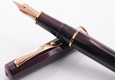 Stylo plume OMAS MILORD Violet irrisé 2000's – Image 6