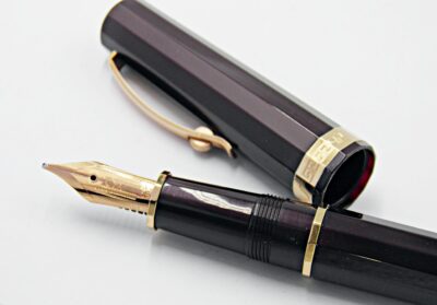 Stylo plume OMAS MILORD Violet irrisé 2000's – Image 4