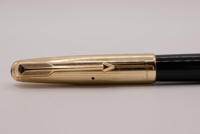 Stylo plume Lady PARKER 1948 plume or 18k capuchon lignes "La Plume" – Image 5