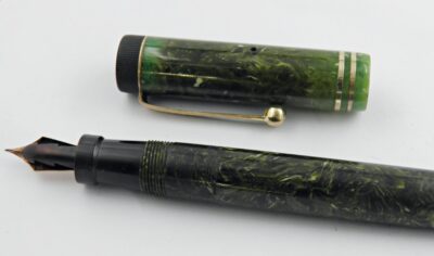 stylo plume Parker Duofold Junior vert jade 1920's – Image 5