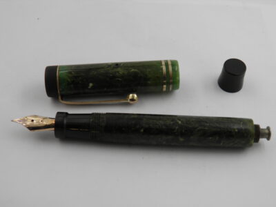 stylo plume Parker Duofold Junior vert jade 1920's – Image 4