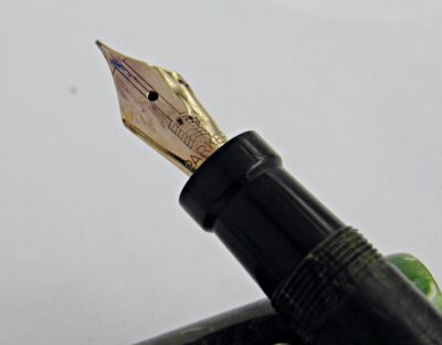 stylo plume Parker Duofold Junior vert jade 1920's – Image 3