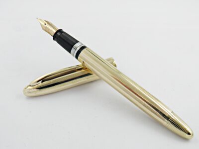 stylo plume SHEAFFER CREST SNORKEL 1950's Plaqué or – Image 5