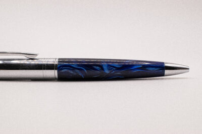 Plume et bille SHEAFFER SERIE 100 Bleu marbré 2000's – Image 6