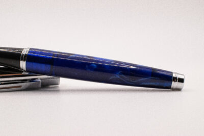 Plume et bille SHEAFFER SERIE 100 Bleu marbré 2000's – Image 3