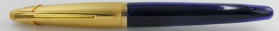 Stylo plume WATERMAN EDSON BLEU TRANSLUCIDE 2000'S