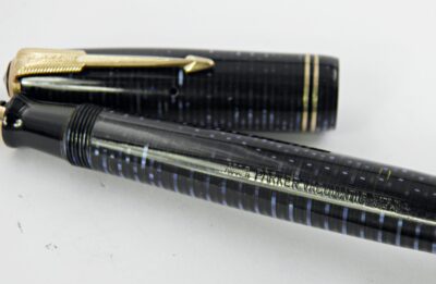 Parker vacumatic Bleu Azur USA 1940's Superbe transparence – Image 5
