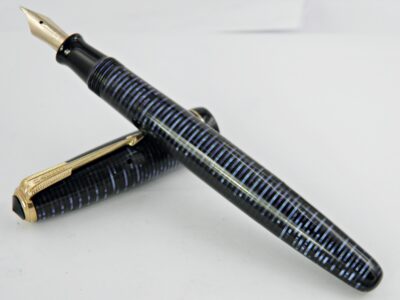Parker vacumatic Bleu Azur USA 1940's Superbe transparence – Image 4