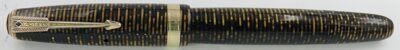 stylo plume Parker vacumatic Golden Arrow 1940's