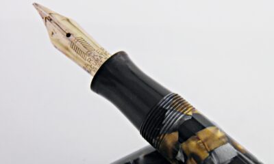 Magnifique, rare & gros stylo plume PLEXOR Fab Parker 1940's – Image 5
