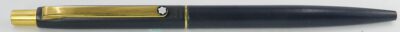 Stylo bille MONTBLANC ligne classique laque bleu nuit