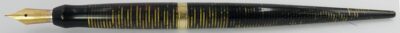 Stylo plume de table PARKER VACUMATIC Golden arrow