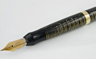 Stylo plume de table PARKER VACUMATIC Golden arrow – Image 4