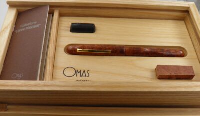 Stylo plume OMAS LEGNI PREGIATI BOIS TUYA 1990's – Image 9