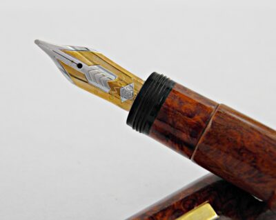 Stylo plume OMAS LEGNI PREGIATI BOIS TUYA 1990's – Image 3
