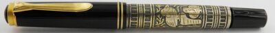 Stylo plume PELIKAN M700 TOLEDO VERMEIL 1986 État neuf !