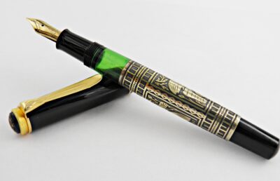 Stylo plume PELIKAN M700 TOLEDO VERMEIL 1986 État neuf ! – Image 6