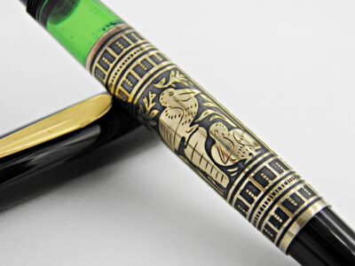 Stylo plume PELIKAN M700 TOLEDO VERMEIL 1986 État neuf ! – Image 4