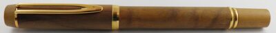 Stylo plume MAN 100 BOIS d'olivier 1990's État neuf !