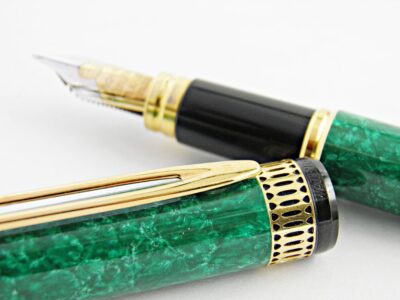 Waterman MAN 100 PATRICIAN laque Vert Emeuraude 1980's NEUF – Image 2
