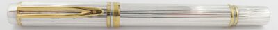 Stylo plume Waterman MAN 100 ARGENT MASSIF Flexible 1980's
