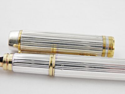 Stylo plume Waterman MAN 100 ARGENT MASSIF Flexible 1980's – Image 2