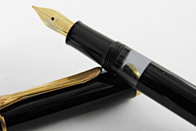 Stylo plume PELIKAN M150 Old style Black 1990's NEUF – Image 3
