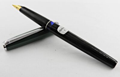Stylo plume PELIKAN Celluloid noir & vert 1970's – Image 5
