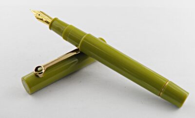 Stylo plume OMAS TOKYO Lytchee nut green 1990's – Image 7