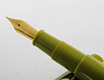 Stylo plume OMAS TOKYO Lytchee nut green 1990's – Image 5