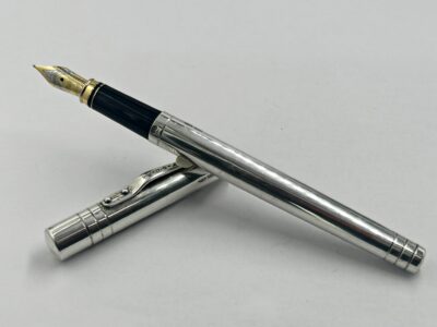 Stylo plume YARD O LED ARGENT MASSIF 1990's – Image 3