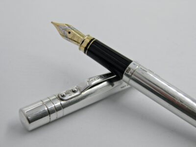 Stylo plume YARD O LED ARGENT MASSIF 1990's – Image 6
