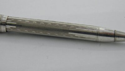 Porte mines ANONYME Art Déco Argent massif 1930's – Image 3