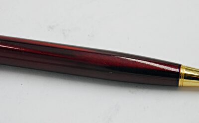 Stylo bille PARKER SONNET résine rouge translucide – Image 3