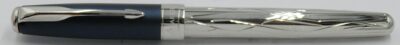 Stylo plume PARKER SONNET Bleu mat 1990'S